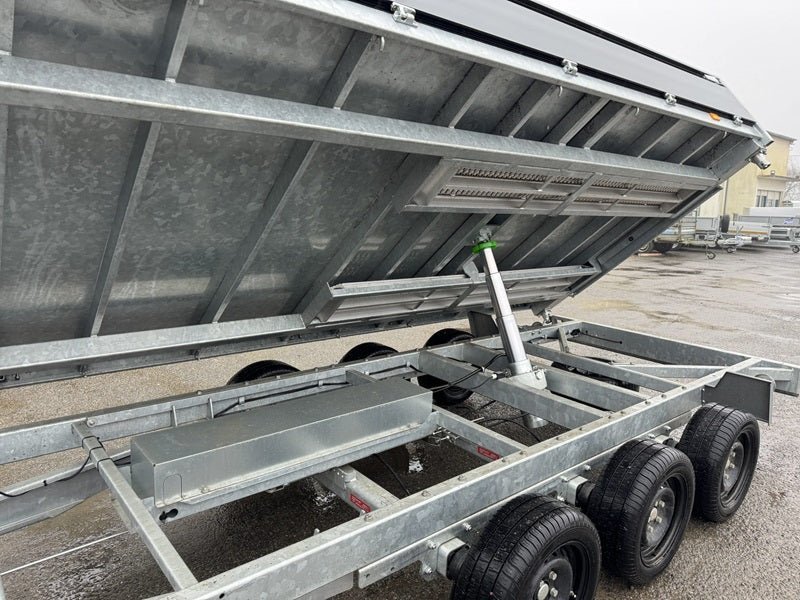 Volquete de tres ejes HENRA KP354020TR – 4,01 x 2,02 m – PTA 3 500 kg - Imagen 3